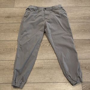 Bearbottom Clothing Bear Bottom Pants Mens XXL 2XL Gray Tapered Joggers Stretch